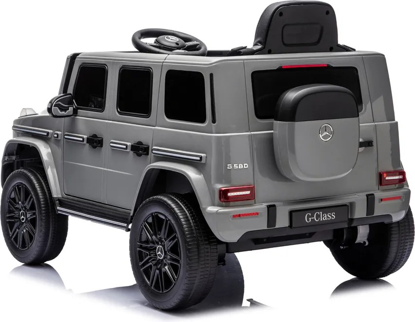 LEAN CARS Akumulátorové vozidlo Mercedes G 4x4 24 V 2580, šedé