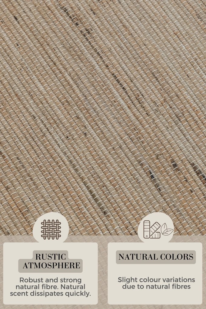 Kusový koberec Handloom 105961 Dhaka Beige, 120x170, béžová, chodba / predsieň, Hanse Home