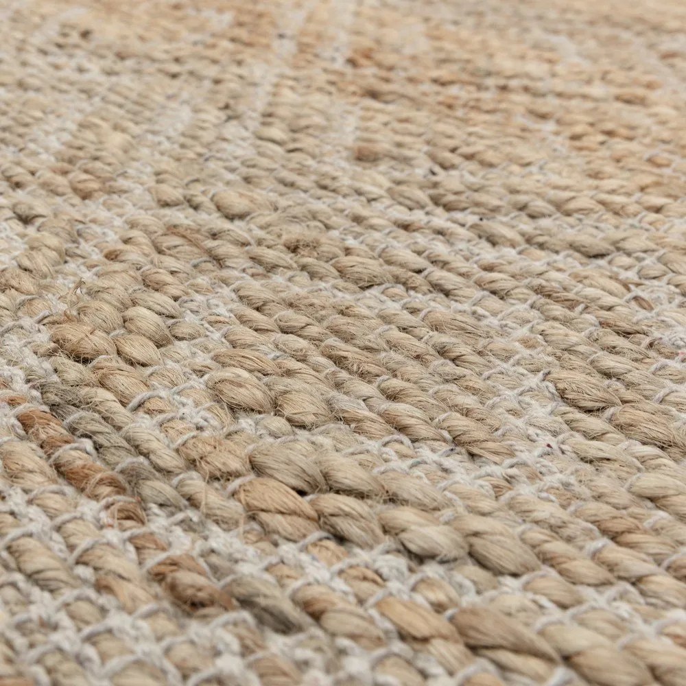 Ručne tkaný koberec s prímesou juty v prírodnej farbe 120x170 cm Asher Natural – Asiatic Carpets