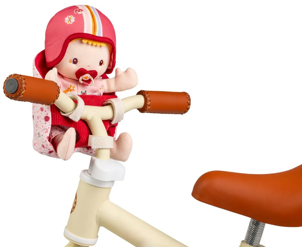 Lilliputiens – látková hračka na bicykel – bábika Lena