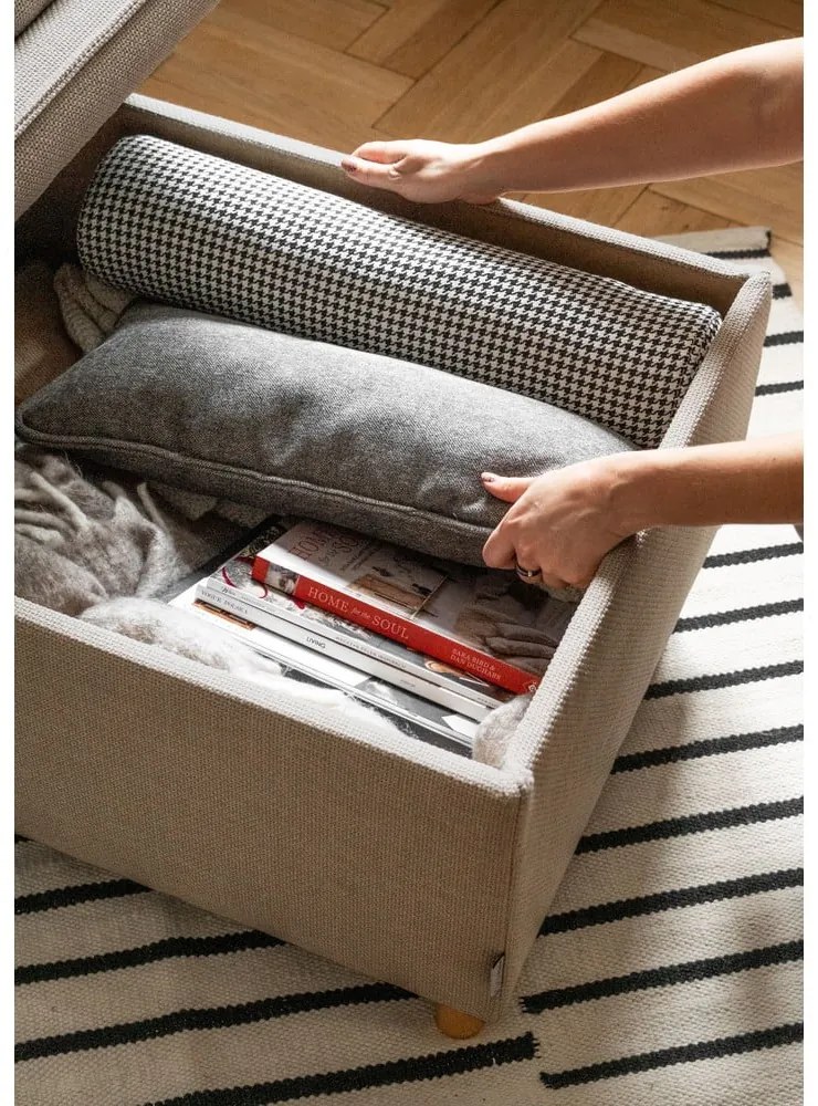 Svetlohnedá podnožka Simon – Miuform