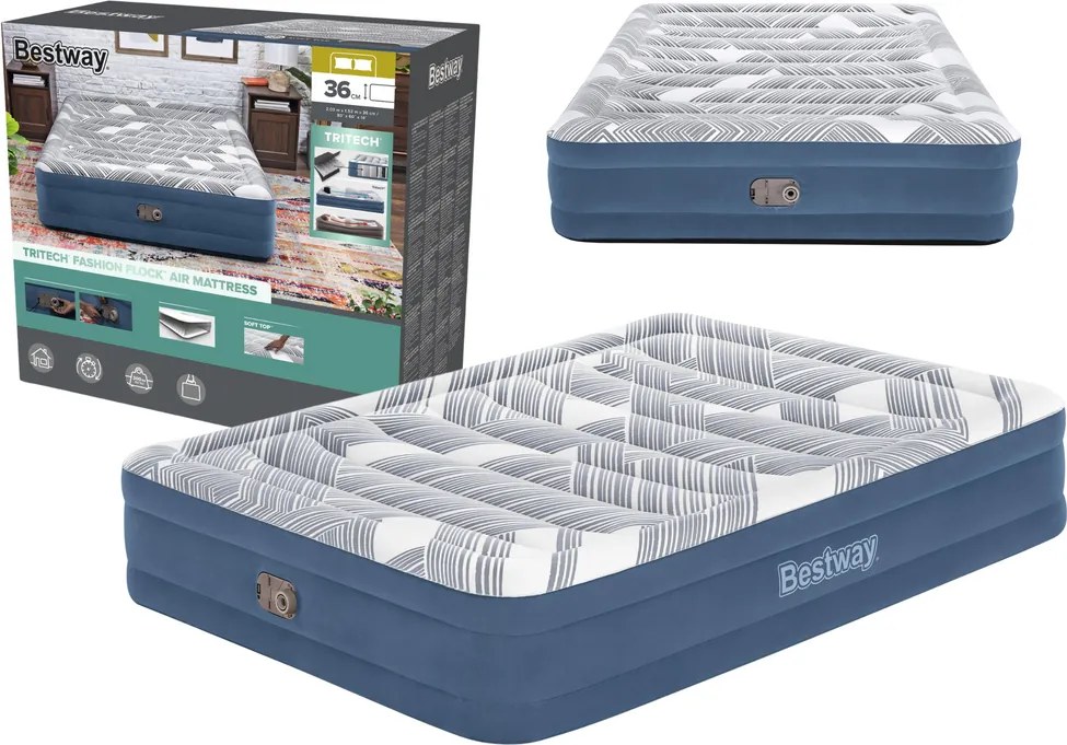 Nafukovací matrac 203 x 152 x 36 cm Bestway 6712Y