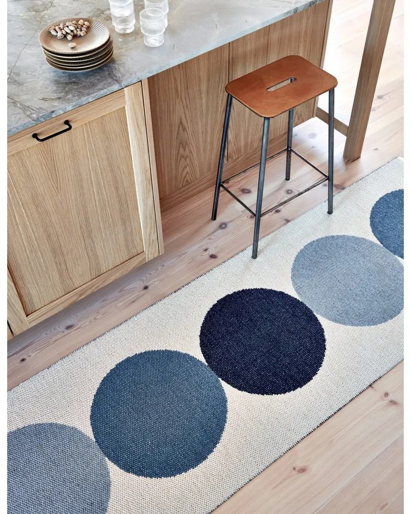 Modro-krémový vnútorný a vonkajší behúň 70x280 cm Otto Sky – Pappelina