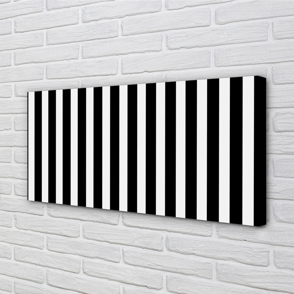 Obraz na plátne Geometrické zebra pruhy 125x50 cm