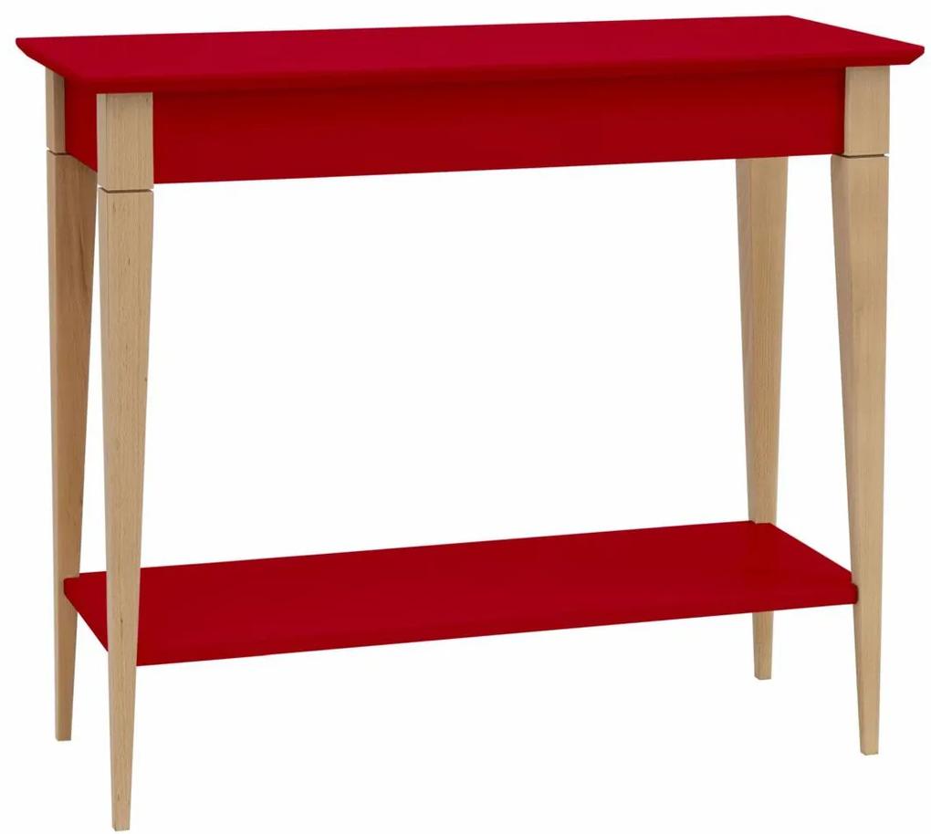 RAGABA Mimo konzolový stôl stredný, červená