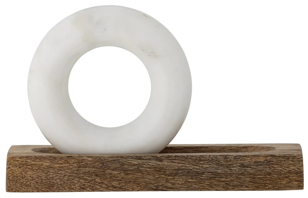 Bloomingville Mažiar Manuella Mango Wood and Marble