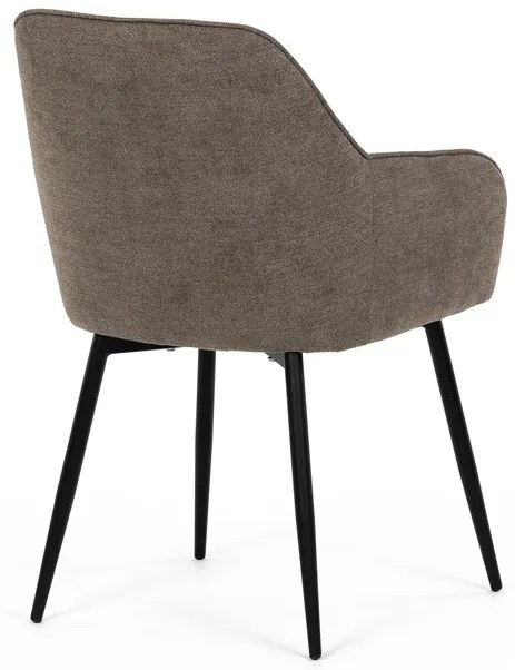 Autronic BONTEC Jedálenská stolička, hnedá, látka, DCL-221 BR2 Farba: Žltá