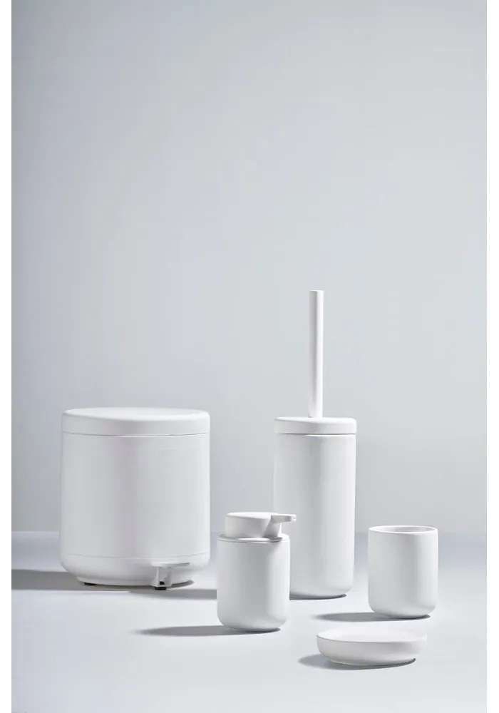 Biela porcelánová podložka na mydlo Zone Ume
