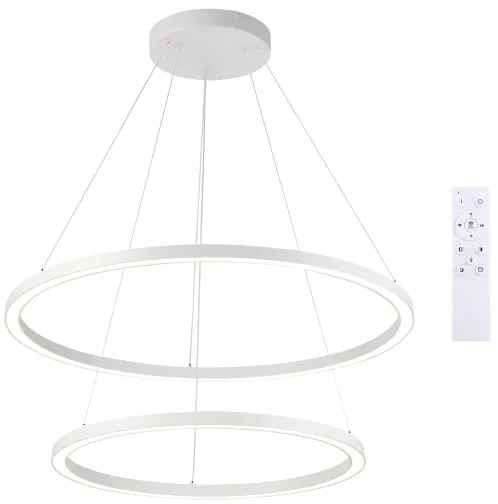 Brilagi - LED stmievateľný luster na lanku PORTOFINO LED/98W/230V pr. 80 cm biela +DO