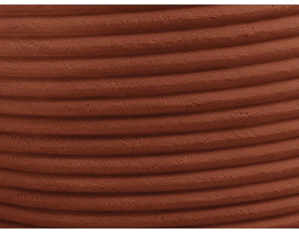 Menčestrový sedací vak v tehlovej farbe Socrate – Bobochic Paris