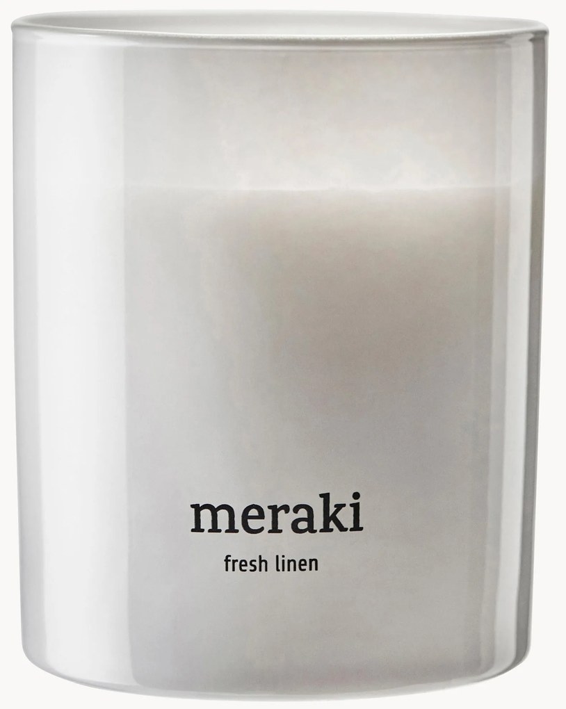 Vonná sviečka Fresh Linen (jazmín a ruža)