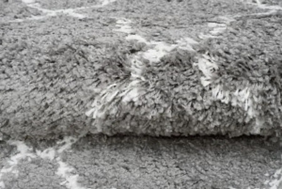 TA Koberec G938B TMAVO ŠEDÁ/KRÉMOVÁ BOHO Rozmer: 100x150 cm