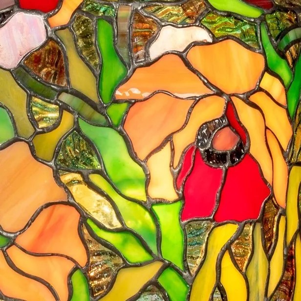 Tiffany stolné svietidlo BELLATRIX 60*Ø25