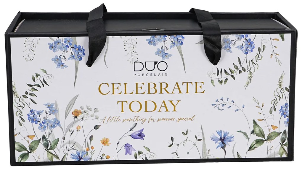 Porcelánový hrnček na nohe Royal Melody 340 ml sada 2ks