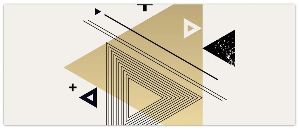 Obraz - Geometrické tvary N⁰4 (120x50 cm)