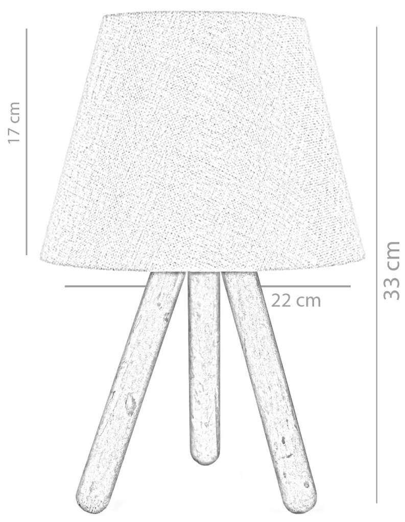 Dve stolové lampy Shade IV čierne
