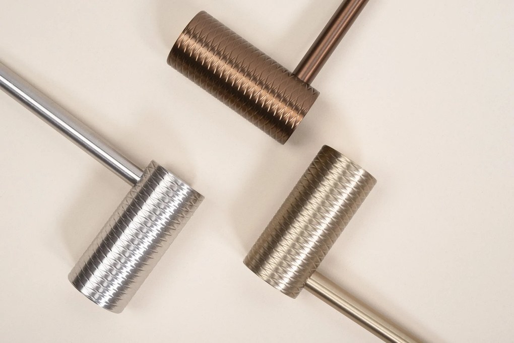 Rea Prism, kúpeľňový vešiak na uteráky 60cm, 9703, zlatá matná, REA-98034