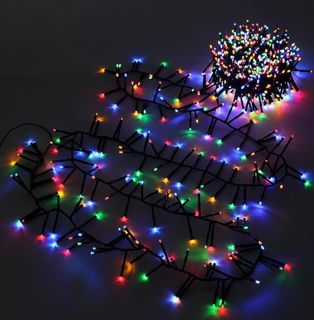 Vianočné svetielka vnútorné multicolor 100 LED
