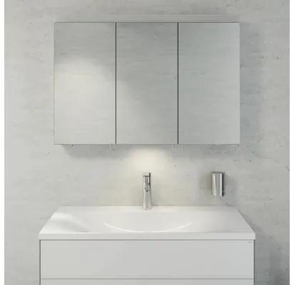 Kúpeľňová zostava KEUCO Royal Reflex 100 cm biela vysoko lesklá 39604212100