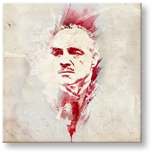 Obraz na stenu Godfather Marlon Brando - AQUArt / Tom Loris | rôzne rozmery