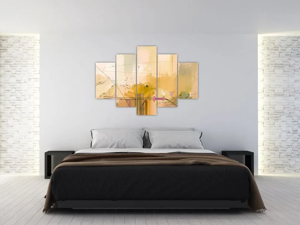 Obraz - Abstrakcia, olejomaľba (150x105 cm)