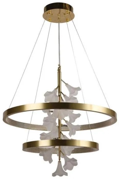 LED Stmievateľný luster na lanku LED/70W/230V 3000-6500K + diaľkové ovládanie