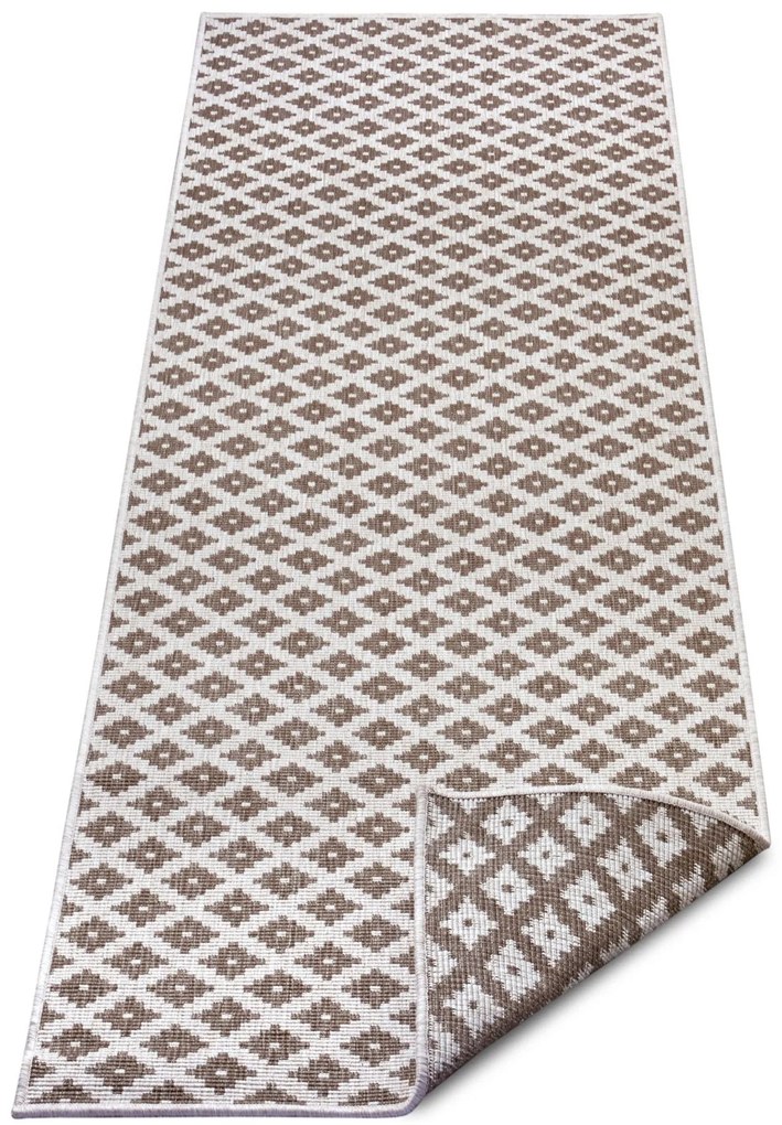 NORTHRUGS - Hanse Home koberce Kusový koberec Twin-Wendeteppiche 105465 Linen – na von aj na doma - 160x230 cm