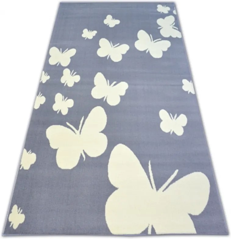Detský koberec Motýliky 160 x 220 cm