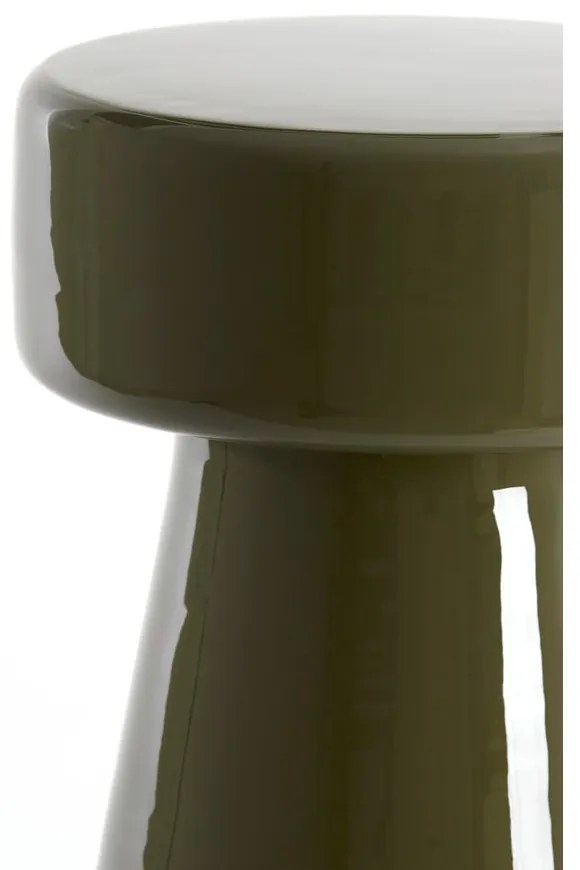 Kovový okrúhly odkladací stolík ø 29 cm Dakwa – Light &amp; Living