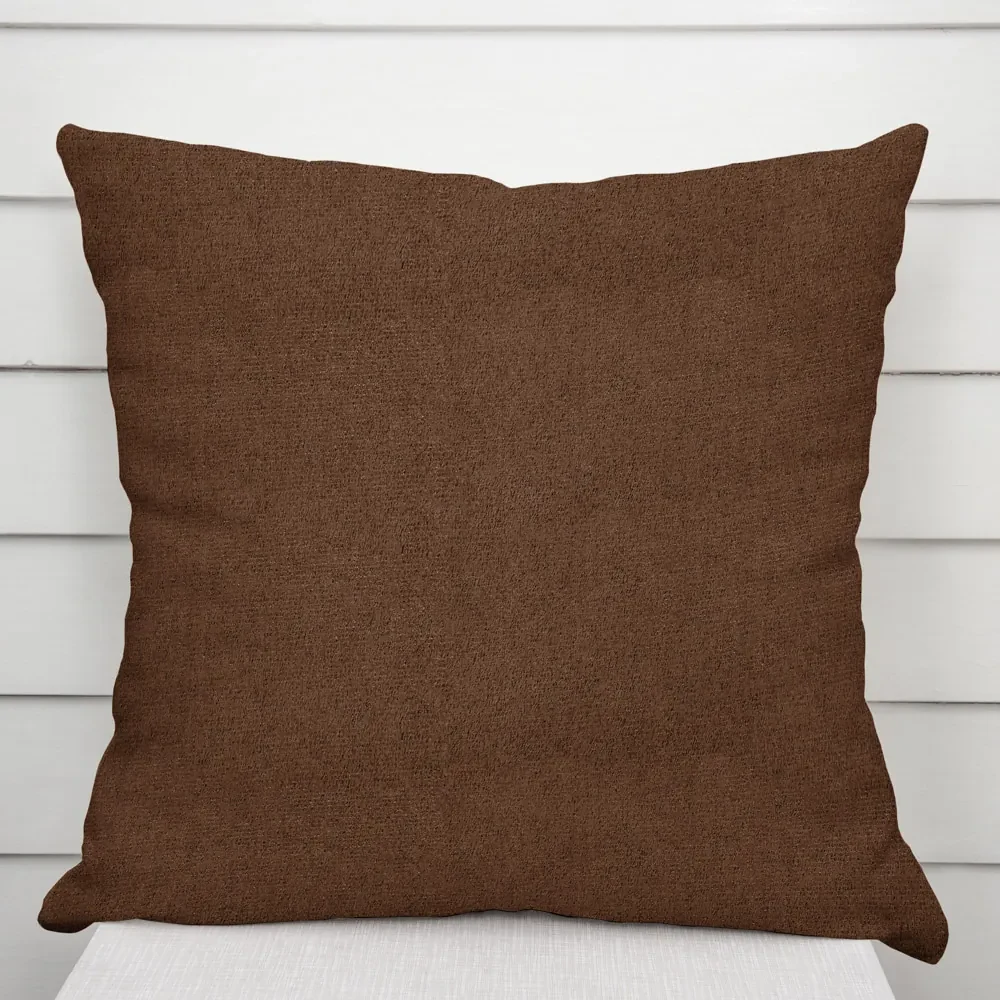 Biante Obliečka na vankúš/imitácia brúsenej kože Alcantara ALC-013 Hnedá 50 x 70 cm