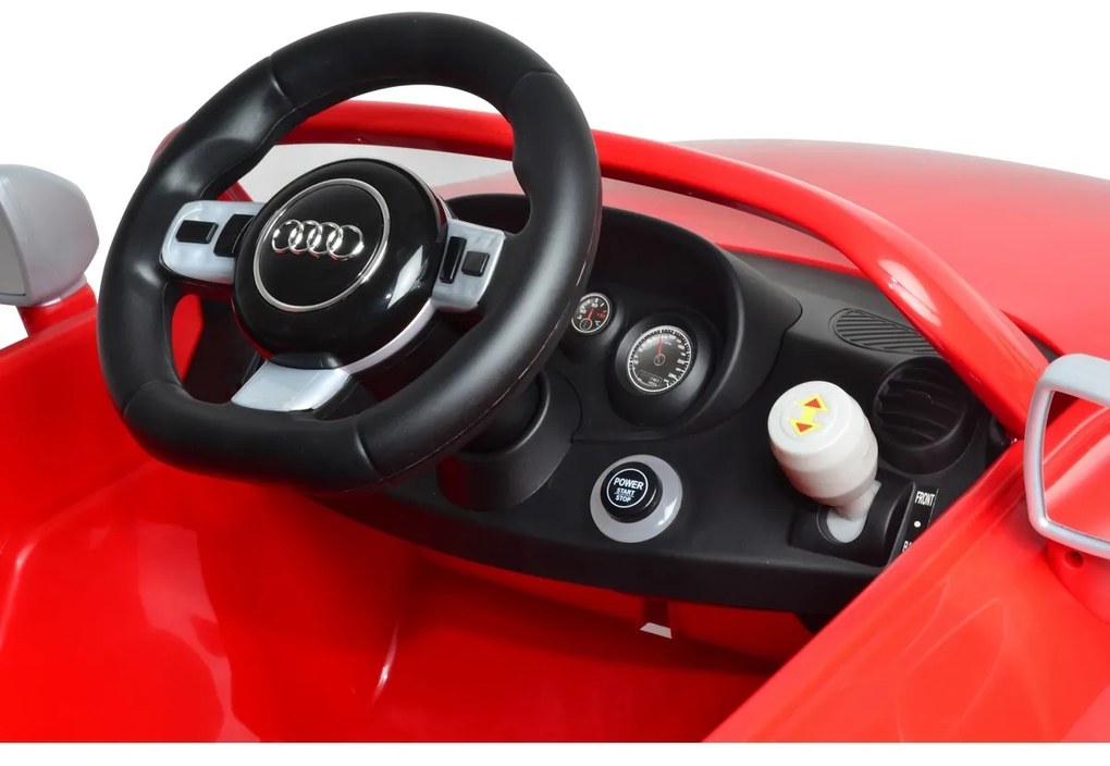 BUDDY TOYS BEC 7121 Elektrické auto Audi TT, červené