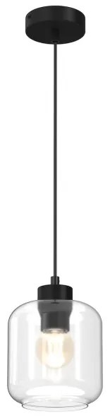 Náhradné sklo k lustru SOMBRA E27, priemer 16 cm, číre