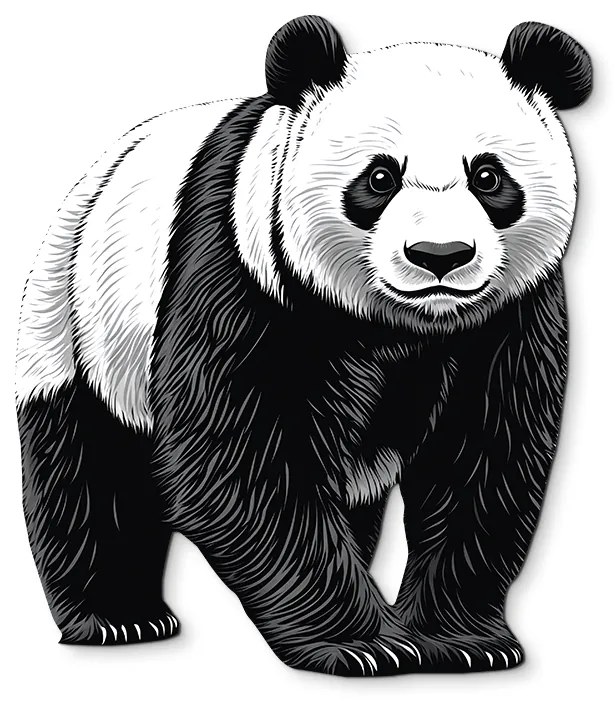 drevko | Obraz Pokojná panda 55 x 475 cm