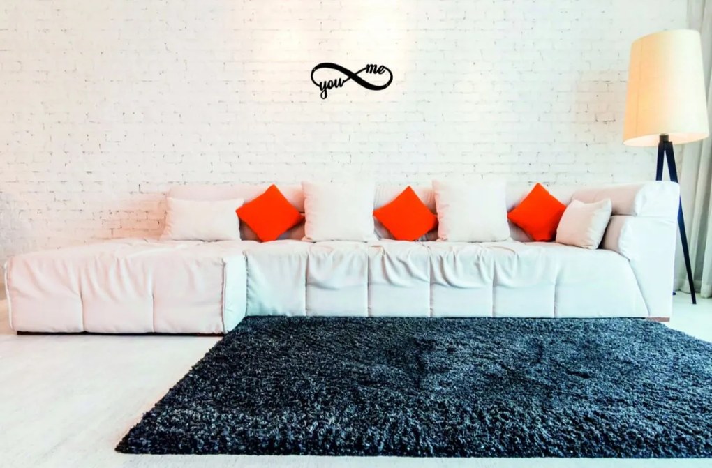 Symbol nekonečna na stenu 60 cm