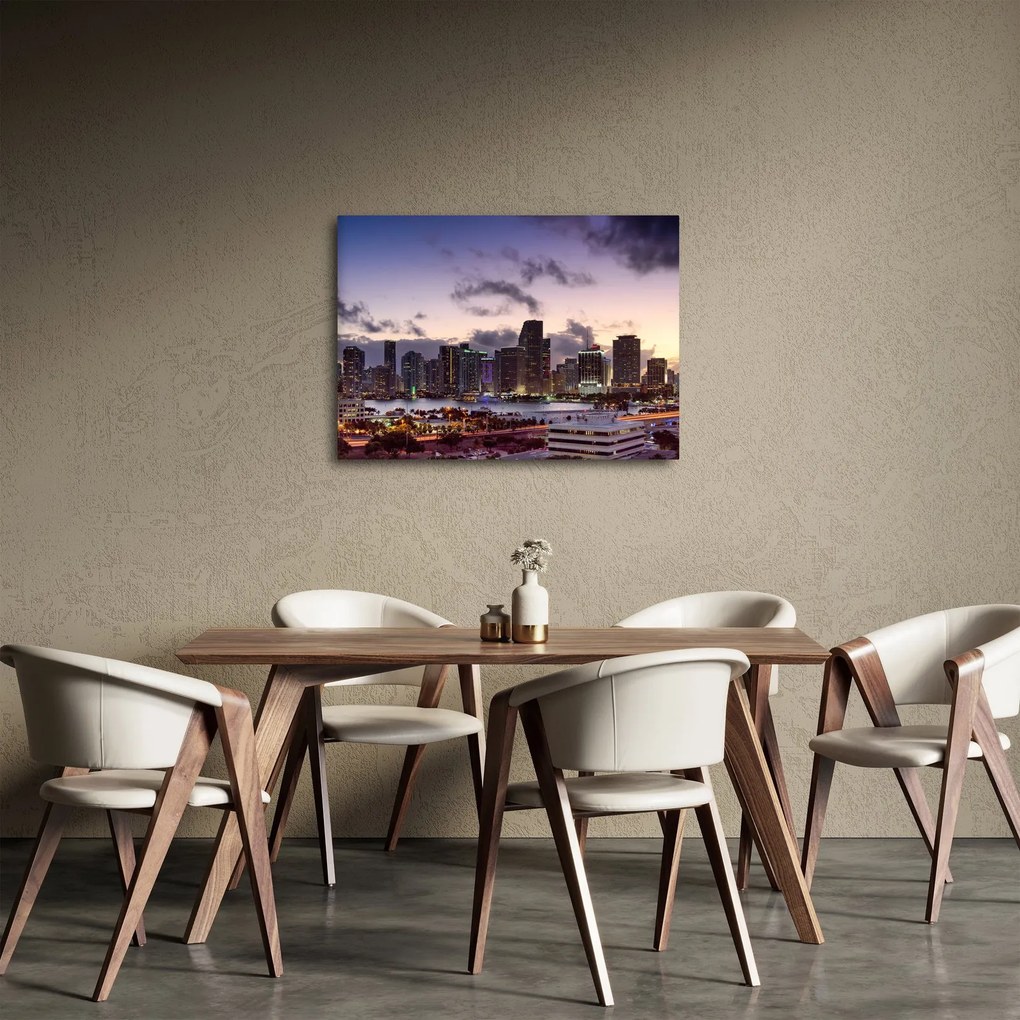 Obraz - mrakodrapy veľkomesta (70x50 cm)