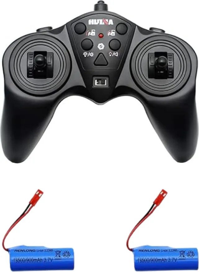 HUINA Buldozér Stavebné vozidlo na diaľkové ovládanie 1:16 R/C Yellow