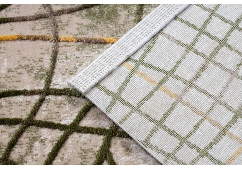 Luxusný kusový koberec akryl Ida zelený 100x300cm