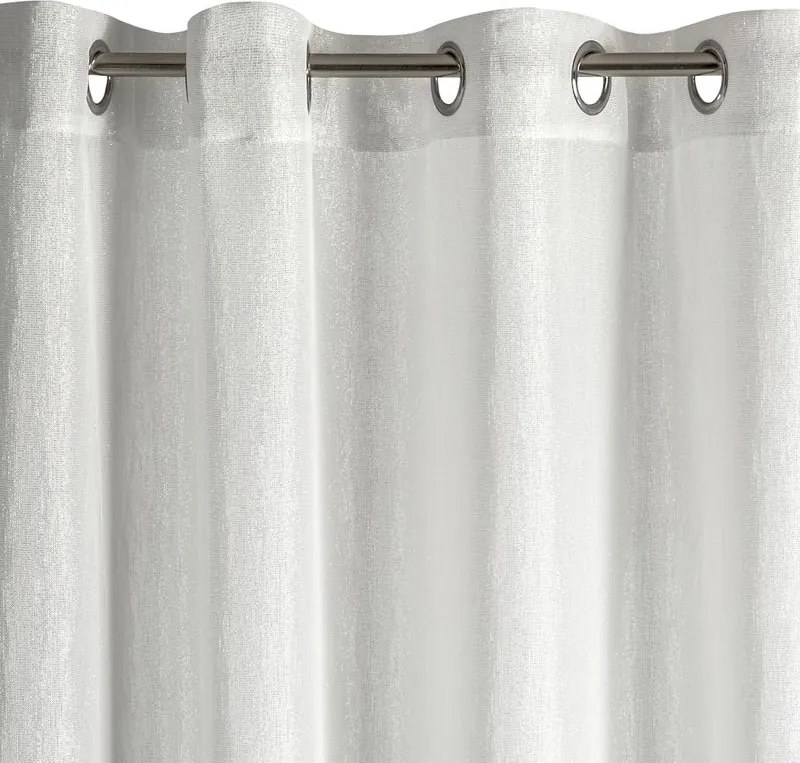 ZÁCLONA ELICIA 140X250 CM BIELA
