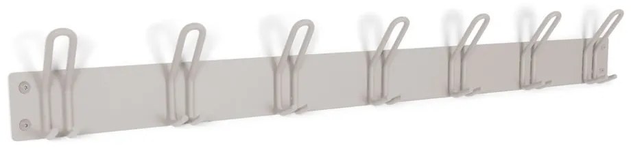 Sivo-béžový kovový nástenný vešiak Miles – Spinder Design