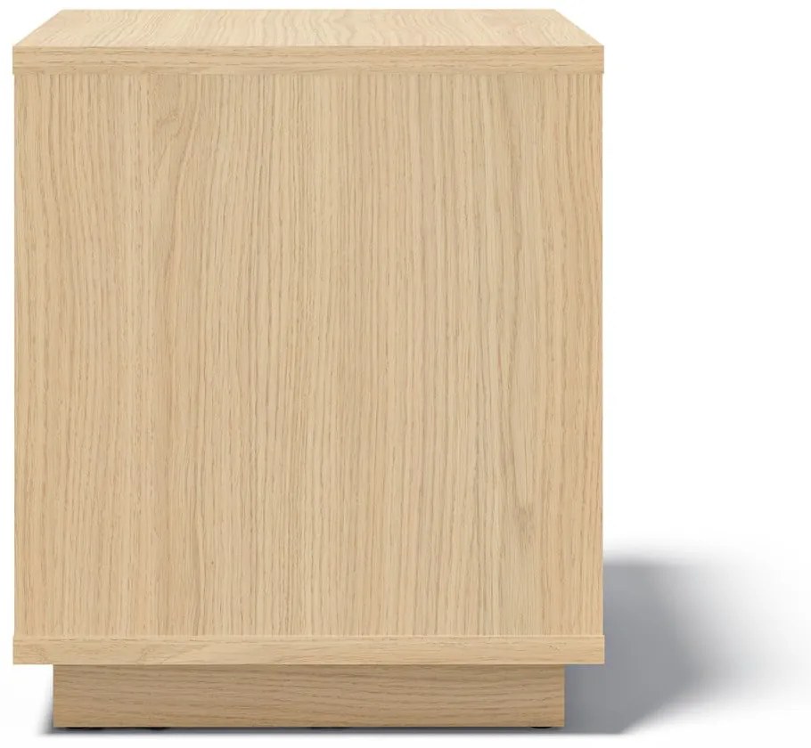 Odkladací stolík v dekore duba 40x40 cm Ella - TemaHome