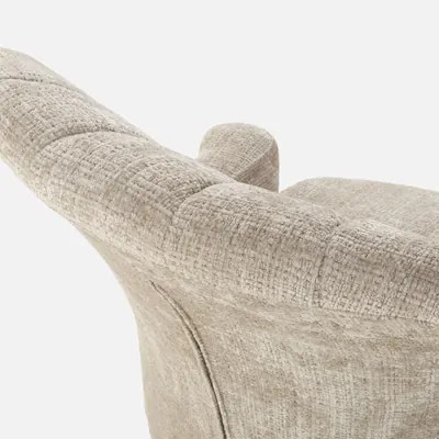 Béžové kreslo RECLANE