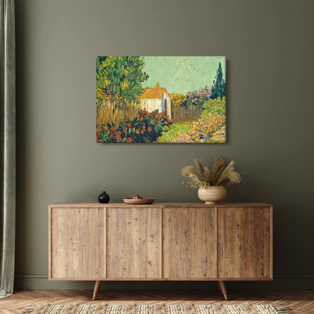 Obraz - Imitator of Vincent van Gogh, Landscape, reprodukcia (90x60 cm)