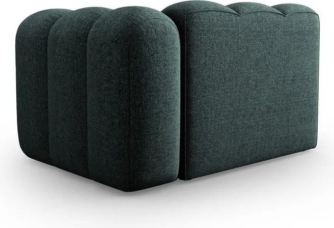 Tyrkysovomodrý modul pohovky (pravý roh) Lupine – Micadoni Home