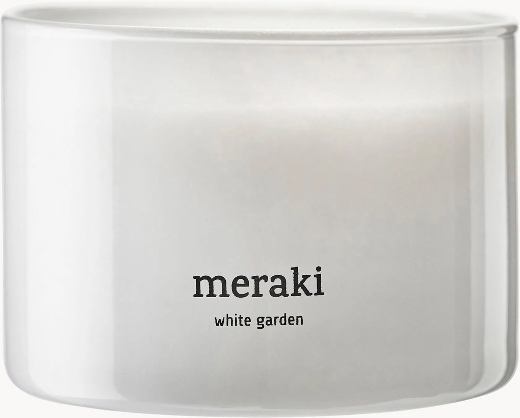 Trojknôtová vonná sviečka White Garden (Cyclamen & Jasmine)