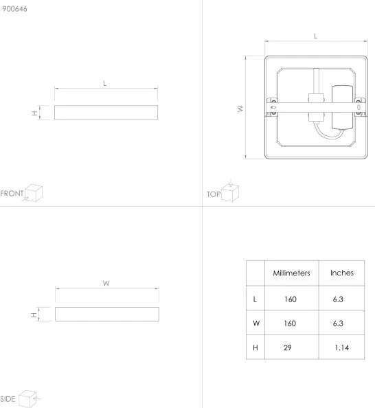 Eglo 900646 - LED kúpeľňové stropné svietidlo FUEVA LED/11W/230V IP44 biela