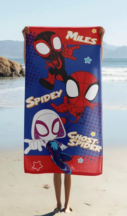 Jerry Fabrics Bavlněná froté osuška 70x140 cm - Spidey