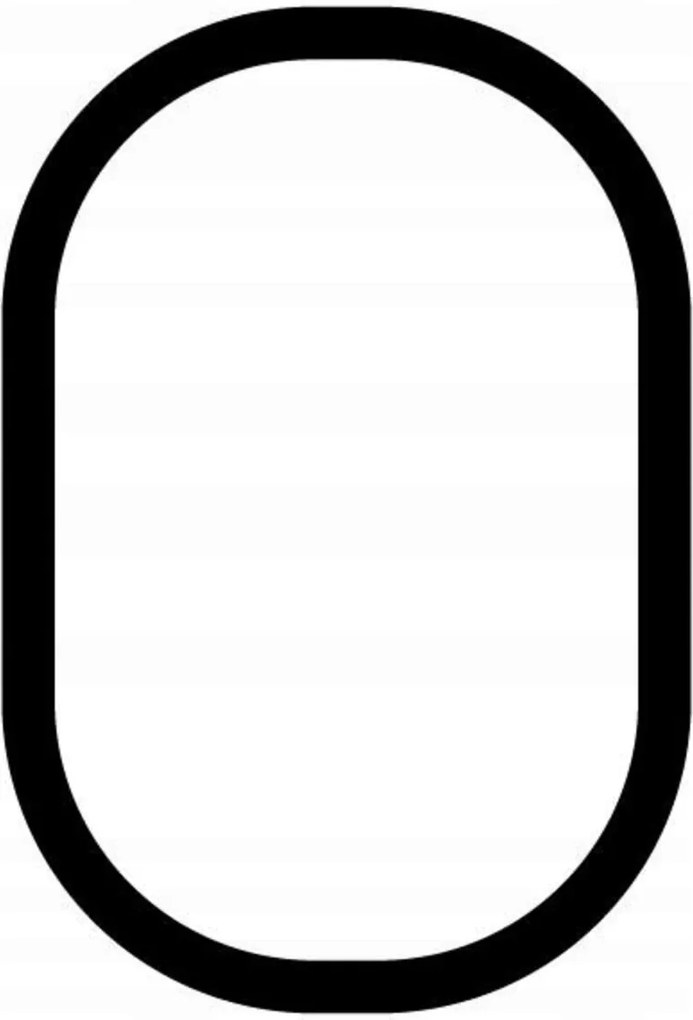 Artemide Abeceda svetla 0 dizajnové Led svietidlo 27W 3000K 950x650 mm