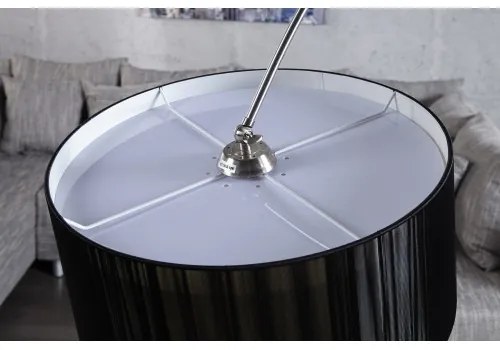 Stojaca lampa 7162 Oblúková Čierna  - Komfort-nábytok