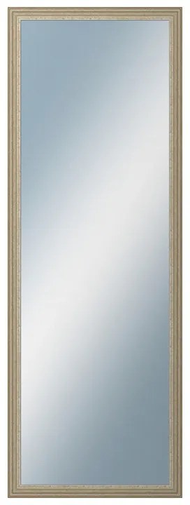 DANTIK - Zrkadlo v rámu, rozmer s rámom 50x140 cm z lišty LYON strieborná (2704)