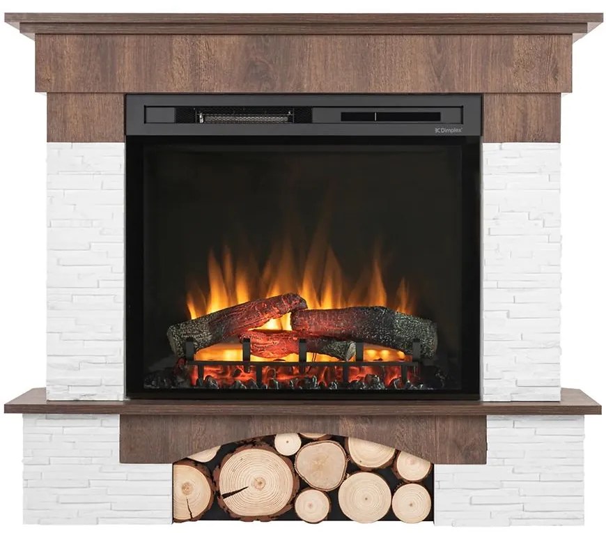 Elektrický krb Porto rohový 28 orech